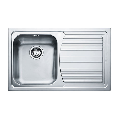 Stainless steel sink. LLL 611-79 decor right Franke (101.0381.810)