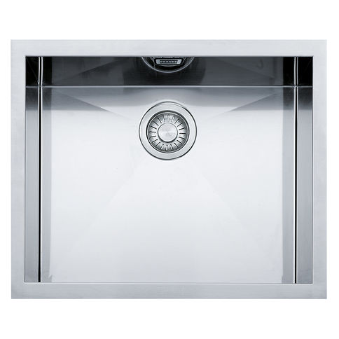 Sink with stainless steel siphon. PPX 110-52 polished (mps) Franke (122.0203.471)