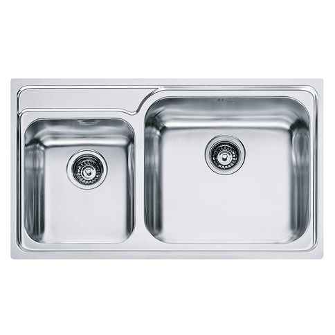 Sink with stainless steel siphon. GAX 620 polished Franke (101.0017.507)