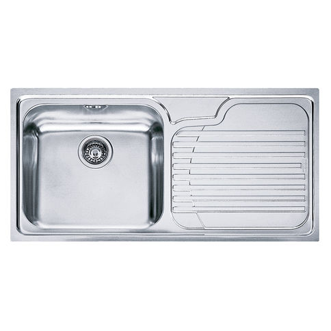 Sink with stainless steel siphon. GAX 611 polished right Franke (101.0017.509)