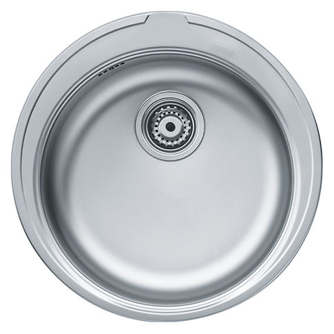 Sink with stainless steel siphon. ROL 610-38 decor Franke (101.0267.707)