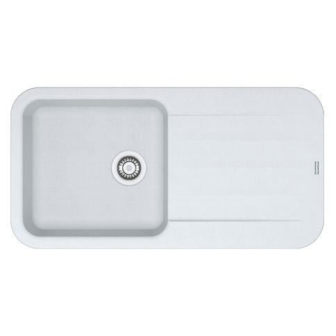 Sink with siphon granite PBG 611-97 white Franke (114.0258.076)