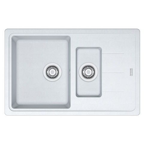 Sink with siphon granite BFG 651-78 white Franke (114.0272.602)