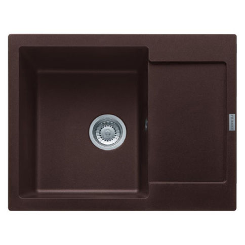 Sink with siphon granite MRG 611-62 chocolate Franke (114.0381.008)