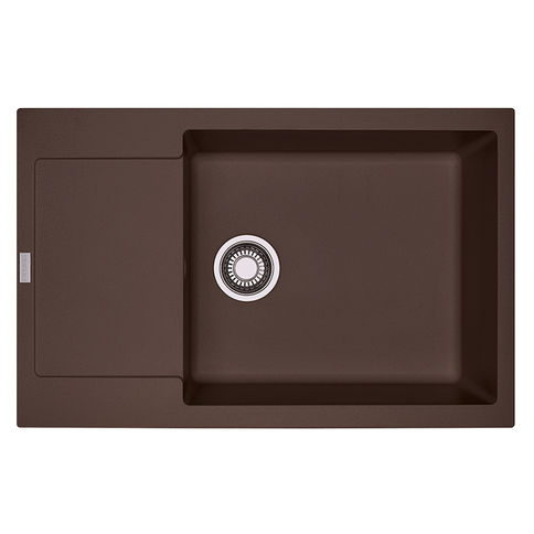 Sink with siphon granite MRG 611-78 XL chocolate Franke (114.0374.918)