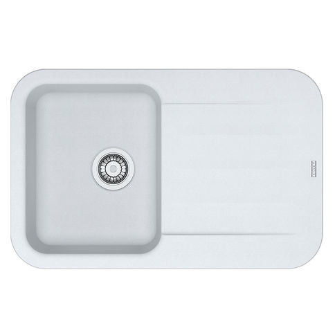 Sink with siphon granite PBG 611-78 white Franke (114.0258.049)