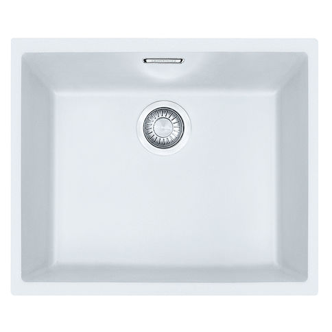 Sink with siphon tectonite SID 110-50 white Franke (125.0395.608)
