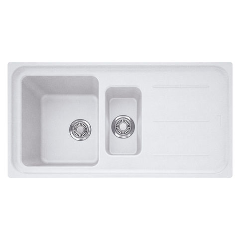 Sink with siphon granite IMG 651 white Franke (114.0363.848)