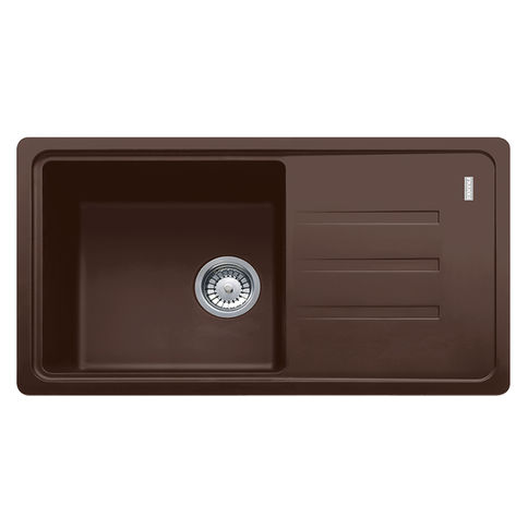 Sink  with siphon granite BSG 611-78 Chocolate revolving Franke (114.0375.039)