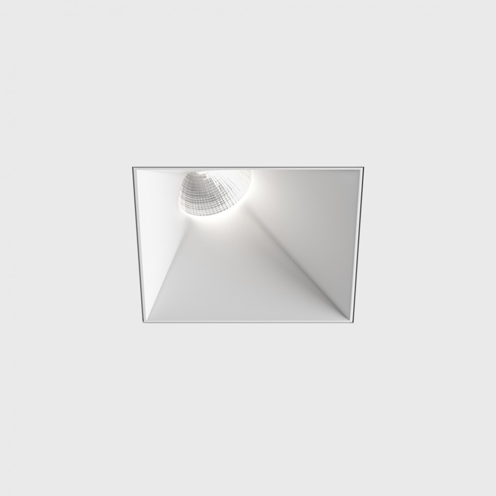 INVISIBLE SquareAssym, L110mm, L110mm, K117mm, LED 13W, 3000K, valkoinen