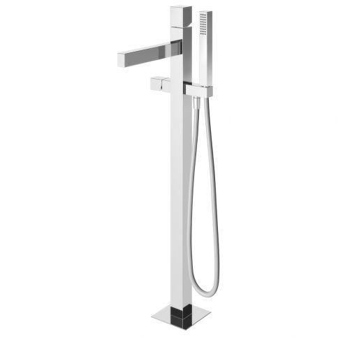 Single-lever bath/shower mixer, floor-mounted