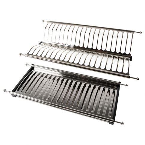 Dish drainer 600mm, stainless steel, Muller