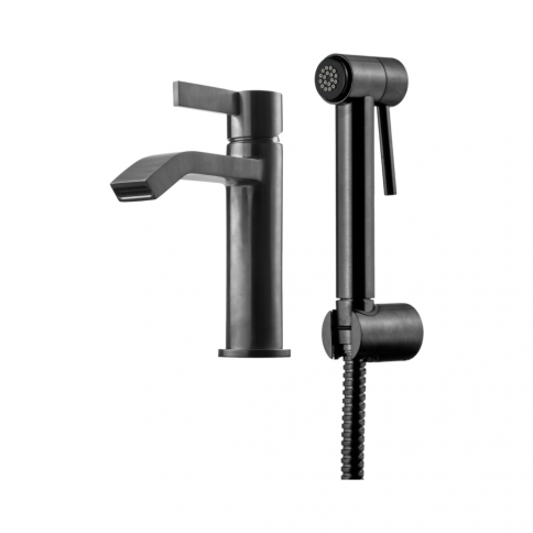 Tapwell ARM069 Bidé Brushed Black Chrome