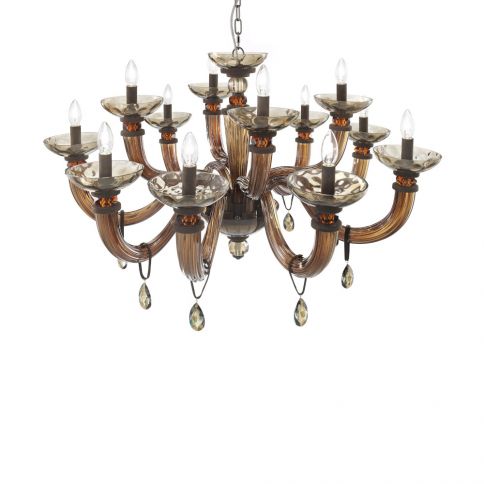 Euroluce Dahlia L8+4 Ruskea