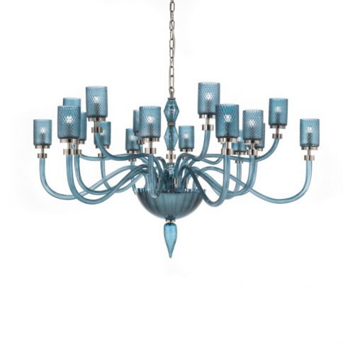 Euroluce Denise L6+6+6 Tealin sininen