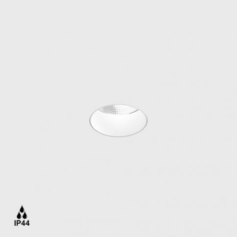 TUB M TRIMLESS, D50mm, H65mm, LED 11W 3000K, IP44, valkoinen