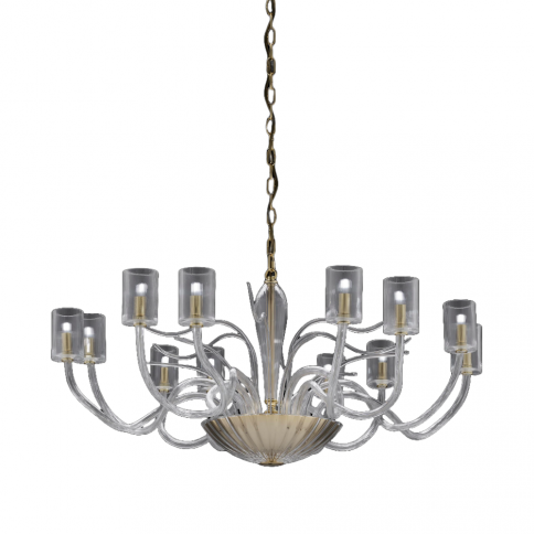 Euroluce Intreccio L6+6 Läpinäkyvä