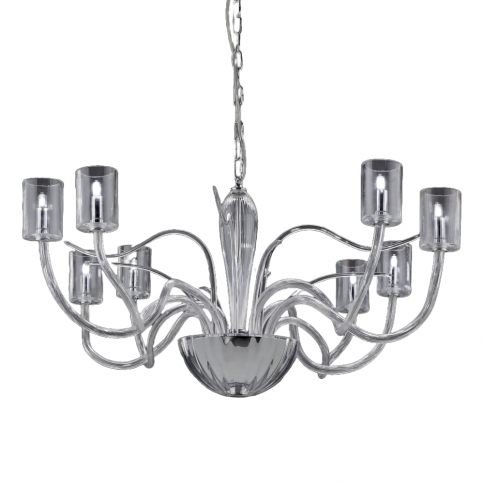 Euroluce Intreccio L4+4 Läpinäkyvä