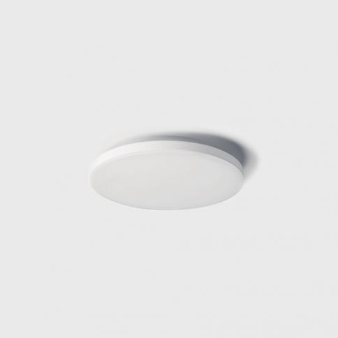 BRIGHT S, D220mm, h39mm, LED 15W/10W/8W, 3000K/4000K, IP20, valkoinen