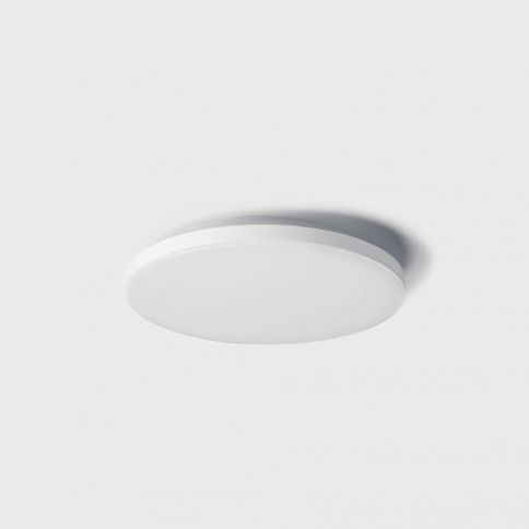 BRIGHT M, D300mm, h39mm, LED 24W/18W/10W, 3000K/4000K, IP20, valkoinen