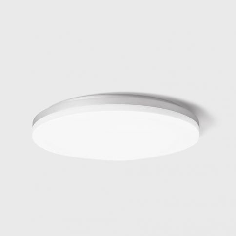 FLAT R3, D400mm, h65mm, LED 32W/24W, 3000K/4000K, IP54, valkoinen