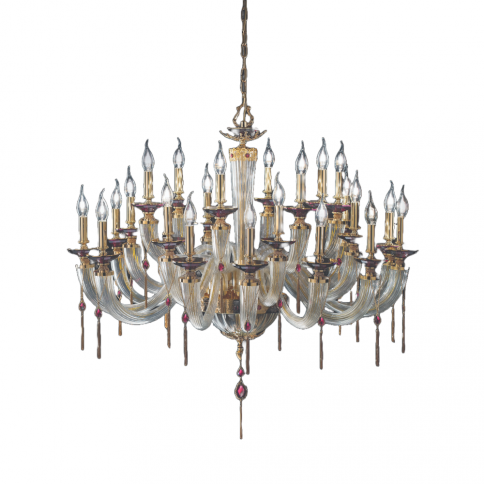 Euroluce Julienne L12+6+6 Läpinäkyvä