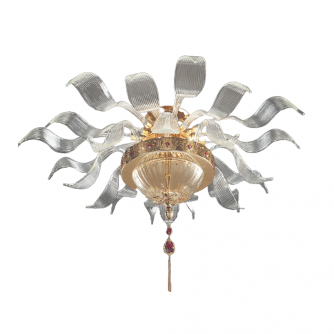 Euroluce Julienne PL8 Läpinäkyvä