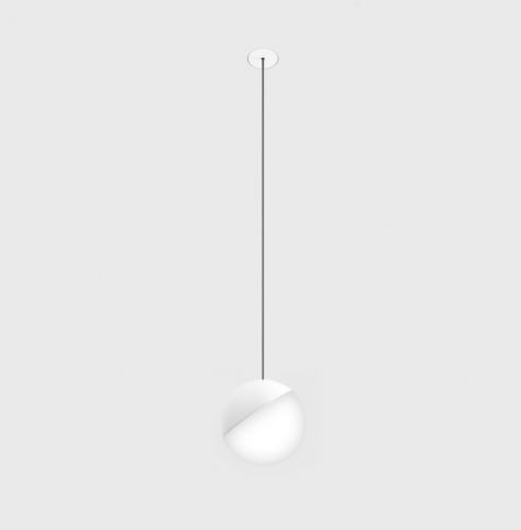 BALL M P NANO BASE, D100mm, H1500mm, 7W LED, 3000K, IP20, valkoinen