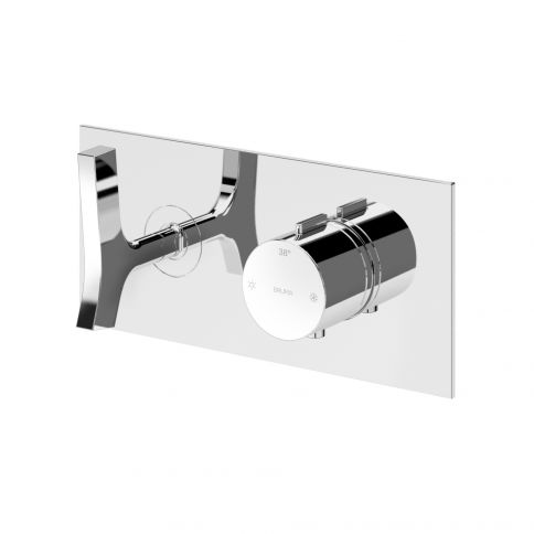 Bruma Royale Piilotettu termostaattisekoitin, kromi