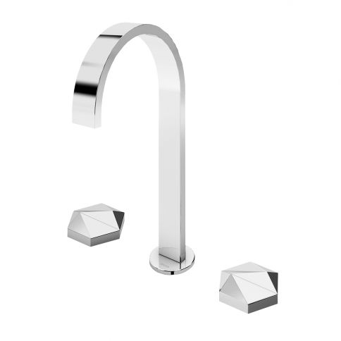 Bruma Utopia 3-reikäinen hana Gunmetal