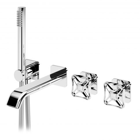 Bruma Navy Progressiivinen sekoittaja ZenS-ammejuoksuputkella ja Elo-käsisuihkusarjalla, Gunmetal