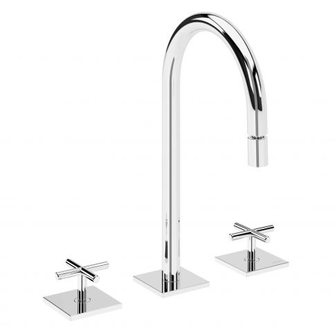 Bruma Hera 3-reikäinen bidee-hana, Gunmetal