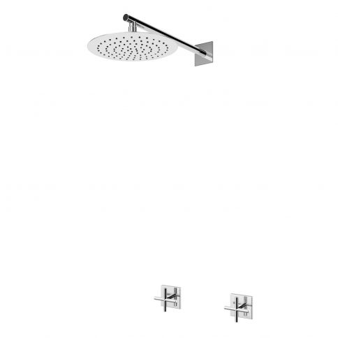 Bruma Hera Setti suihkupäällä Ø250 mm, Gunmetal