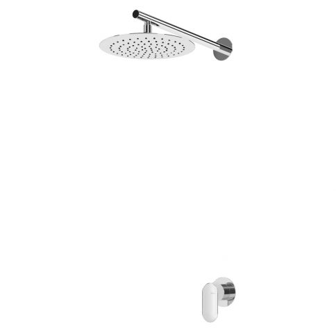 Bruma Spring Suihkusarja suihkupäällä Ø250 mm, Aamusumu
