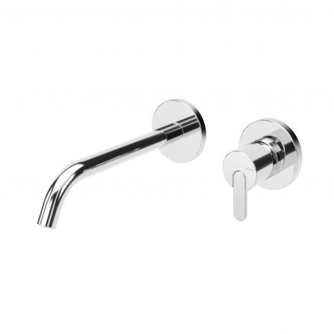 Bruma Leaf 2-aukkoinen seinäasennatettava pesuallashana, Auringonnousu PVD